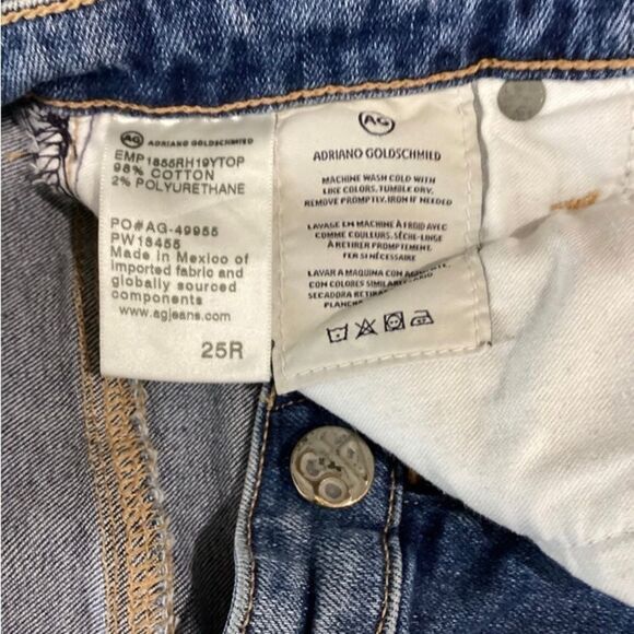 AG Jeans Women’s Size 25R Color Blue Adrian Goldschmied The PRIMA Ankle - Picture 4 of 9